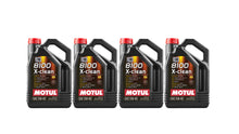Load image into Gallery viewer, MOTUL USA 114859-4 MOTUL USA 8100 X-Clean 5W-40 Synthetic Motor Oil - 4 x 5 Liter Bottles
