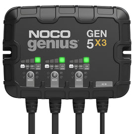 NOCO GEN5X3 Battery Charger 3-Bank 15 Amp Onboard