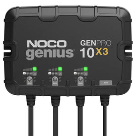NOCO GENPRO10X3 Battery Charger 3-Bank 30 Amp Onboard