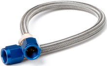 Load image into Gallery viewer, NITROUS OXIDE SYSTEMS 15210 SST/Teflon Hose Assembly -4AN x 12in Blue