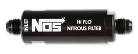 NITROUS OXIDE SYSTEMS 15556 6AN  Hi-Flo Nitrous Filter - Black
