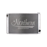 NORTHERN RADIATOR 204125 GM Radiator Single Pass 19x31 Changeable Inlet