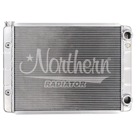 NORTHERN RADIATOR 204129 GM Radiator Dual Pass 19 x 28 Changeable Inlet