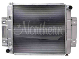 NORTHERN RADIATOR 205053 Aluminum Radiator Jeep 73-85 CJ w/Stock Motor