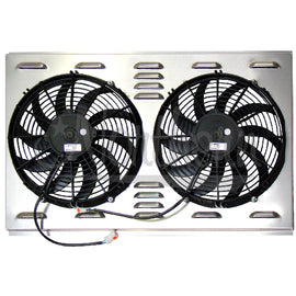 NORTHERN RADIATOR Z40004 Dual 12in Fans w/Shroud