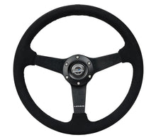 Load image into Gallery viewer, NRG INNOVATION RST-037MB-SA Steering Wheel 350mm 1.5 in Dish Black Alcantara