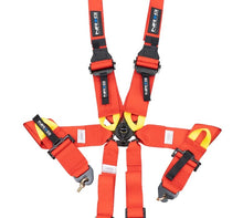 Load image into Gallery viewer, NRG INNOVATION SBH-HRS6PCRD Harness 6pt Camlock Red Hans FIA
