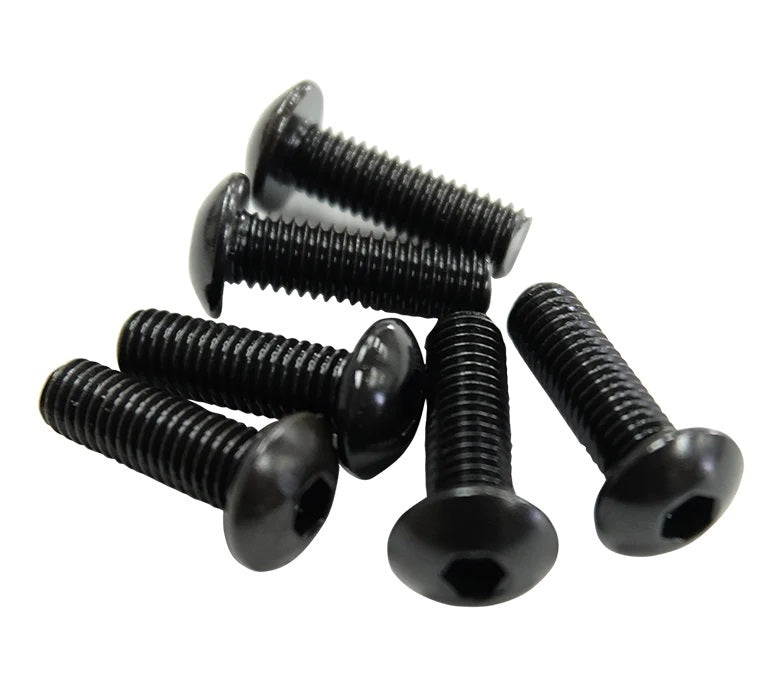 NRG INNOVATION SWS-100BK Screw Kit Steering Wheel Black FLAT