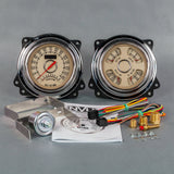NEW VINTAGE USA 47373-02 Woodward 2 Gauge Set