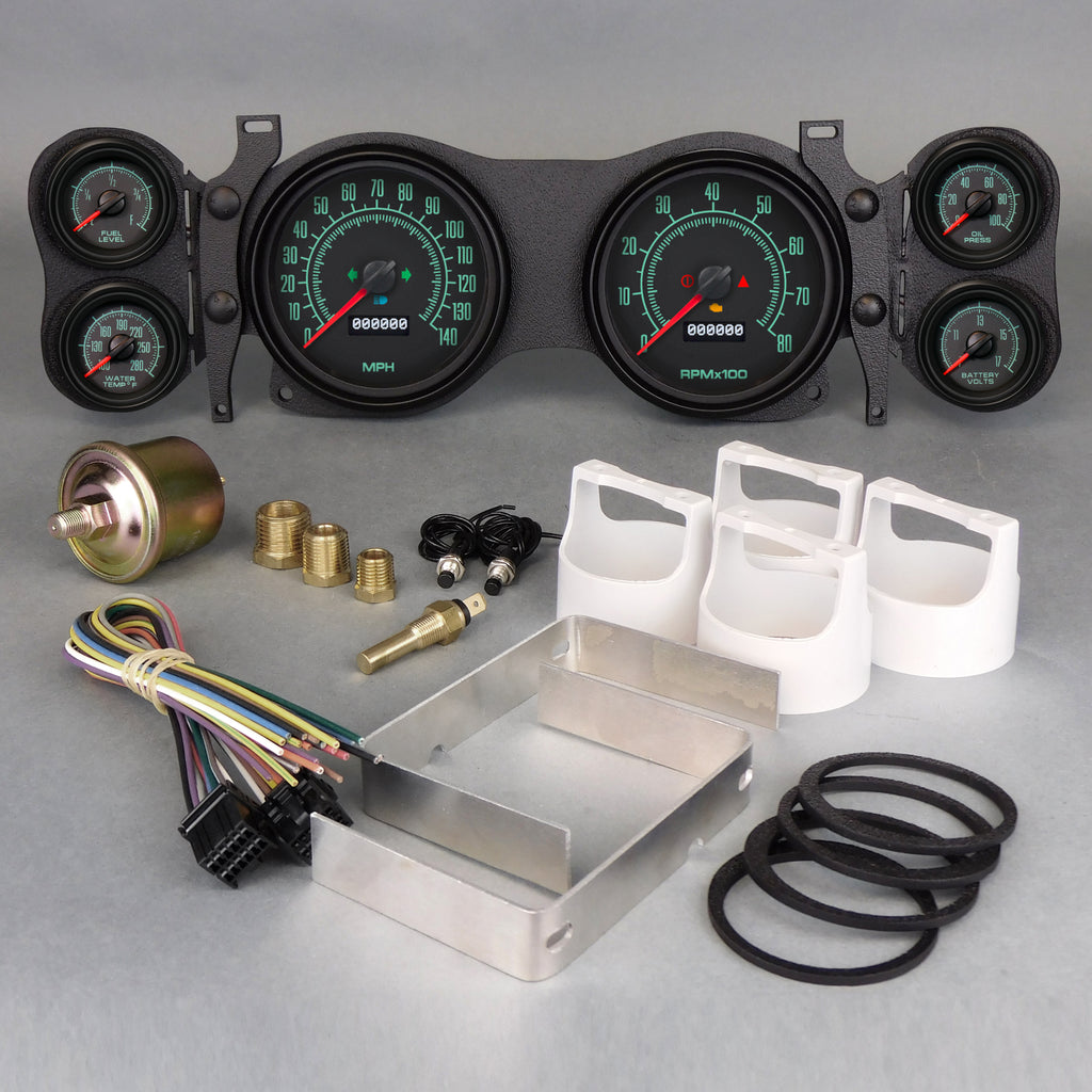 NEW VINTAGE USA 69670-01 Gauge Kit Camaro 70-78 69 Series 4-3/8in