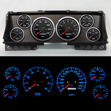 Load image into Gallery viewer, NEW VINTAGE USA 88102-01 Gauge Kit Ford Truck 87-91 Perf II Black