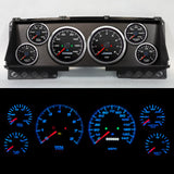 NEW VINTAGE USA 88102-01 Gauge Kit Ford Truck 87-91 Perf II Black