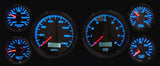 NEW VINTAGE USA 89211-03 Gauge Kit GM Truck 88-94 F/S Perf II White