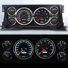 Load image into Gallery viewer, NEW VINTAGE USA 95101-01 Gauge Kit GM Truck 95-98 Performance Black