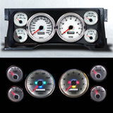 NEW VINTAGE USA 95101-03 Gauge Kit GM Truck 95-98 Performance  White