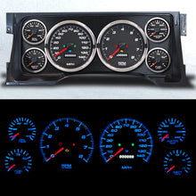 Load image into Gallery viewer, NEW VINTAGE USA 95102-01 Gauge Kit GM Truck 95-98 Performance II Black
