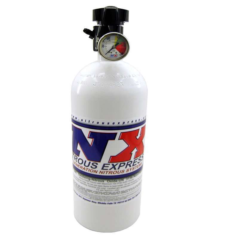 NITROUS EXPRESS 11151 15lb Empty Bottle w/ Standard 45 Valve