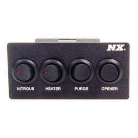 NITROUS EXPRESS 15782 Custom Switch Panel - Mustang 87-93