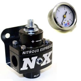 NITROUS EXPRESS 15952 Fuel Pressure Regulator Non-Bypass w/Gauge