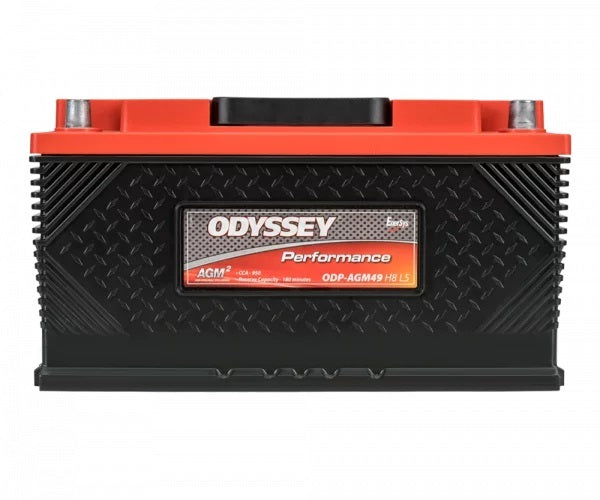 ODYSSEY BATTERY ODP-AGM49H8L5 Battery 950CCA SAE Standard Terminal