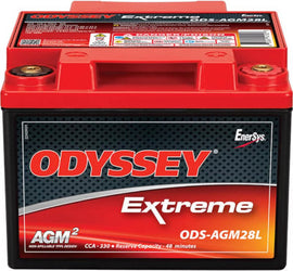 ODYSSEY BATTERY ODS-AGM28L Battery 330CCA/480CA M6 Female Terminal