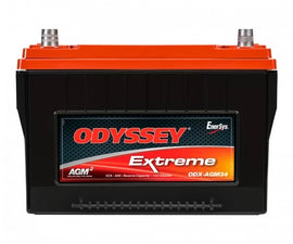 ODYSSEY BATTERY ODX-AGM34 Battery 850CCA/1050CA SAE Standard Terminal