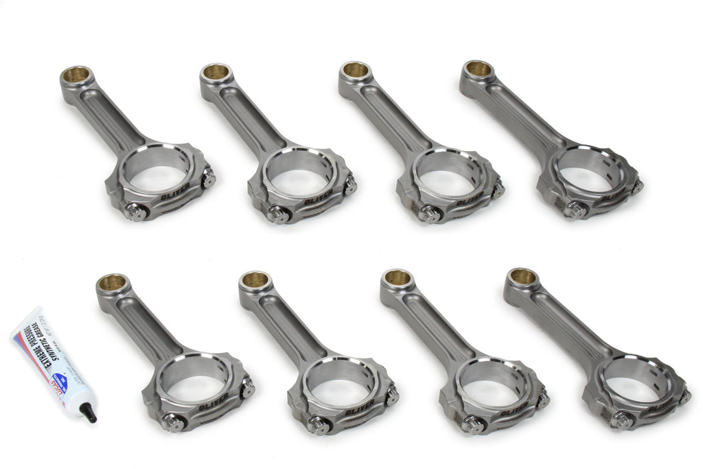 OLIVER RODS C6200STUL8 OLIVER RODS SBC Billet Connecting Rod Set 6.200 in Long - Small Block Chevy - Set of 8