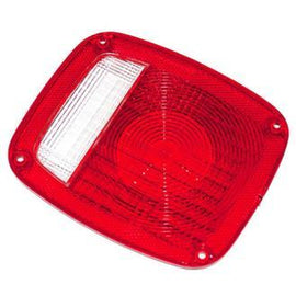 OMIX-ADA 12404.01 Tail Lamp Lens; 76-06 Je ep CJ/Wrangler YJ/TJ - O