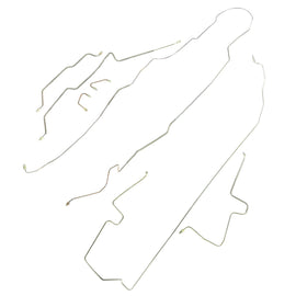 OMIX-ADA 16737.51 Full Brake Line Set  Non -ABS; 97-06 Jeep Wrangle