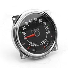 Load image into Gallery viewer, OMIX-ADA 17206.04 Speedometer Cluster Asse mbly  0-90 MPH; 55-75 Je