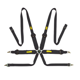 OMP RACING, INC. DA0-0203-A02-071 Safety Harness Tecnica Black FIA 8853-2016