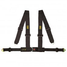 Load image into Gallery viewer, OMP RACING, INC. DA0-0508-A01-071 Harness 4 Point Black