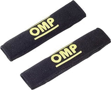 Load image into Gallery viewer, OMP RACING, INC. DB0-0450-A01-071 Harness Pads Black Used w/ 2in Belts