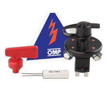 Load image into Gallery viewer, OMP RACING, INC. EA0-0462-B01 OMP RACING Inc. Battery Disconnect 6 Pole 100 Amp Rotary Switch for Panel Mounting