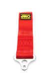 OMP RACING, INC. EB0-0578-061 Tow Hood Red Stainless 100mm ID