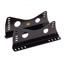 Load image into Gallery viewer, OMP RACING, INC. HC0-0731-B01 Tall Seat Brackets Black
