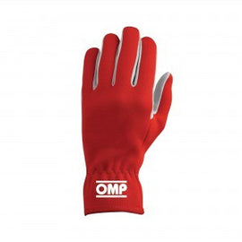 OMP RACING, INC. IB0-0702-A01-061-M Rally Gloves Red Size Medium