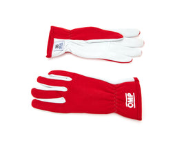 OMP RACING, INC. IB0-0702-A01-061-S Rally Gloves Red Size Small