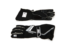 OMP RACING, INC. IB0-0702-A01-071-XL OMP Racing Rally Gloves Black Size XL – ISO Certified Fire Retardant Driving Gloves