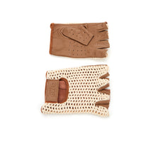 Load image into Gallery viewer, OMP RACING, INC. IB0-0747-A01-010-XL Tazio Gloves Brown X Large