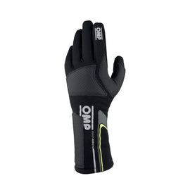 OMP RACING, INC. IB0-0758-B01-071-XL PRO MECH EVO GLOVES BLAC K TG. XL FIA 8856-2018