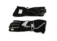 Load image into Gallery viewer, OMP RACING, INC. IB0-0772-A01-071-M Tecnica Gloves Black And White Medium