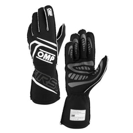 OMP RACING, INC. IB0-0776-B01-071-M FIRST GLOVES FIA 8856-20 18 MY2025 BLACK SZ. M