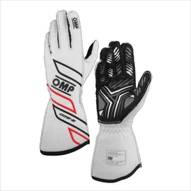 OMP RACING, INC. IB0-0778-A01-020-XXL ONE-S GLOVES my2025 FIA 8856-2018 WHITE SZ. XXL