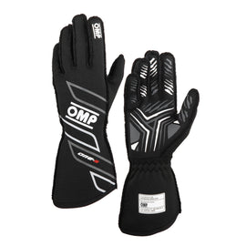 OMP RACING, INC. IB0-0778-A01-071-XL ONE-S GLOVES my2025 FIA 8856-2018 BLACK SZ. XL