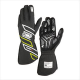 OMP RACING, INC. IB0-0778-A01-184-M ONE-S GLOVES my2025 FIA 8856-2018 ANTHRACITE / F