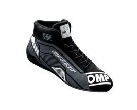 OMP RACING, INC. IC0-0829-A01-076-39 OMP SPORT SHOES FIA 8856 -2018 BLACK / WHITE SZ.