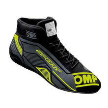 Load image into Gallery viewer, OMP RACING, INC. IC0-0829-A01-178-39 OMP SPORT SHOES FIA 8856 -2018 BLACK / FLUO YELLO