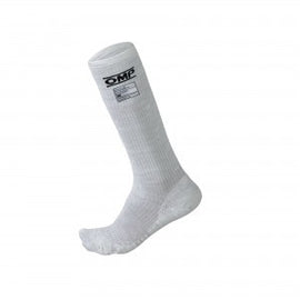 OMP RACING, INC. IE0-0766-A01-020-L One Socks White Size Large