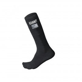 OMP RACING, INC. IE0-0766-A01-071-S One Socks Black Size Small